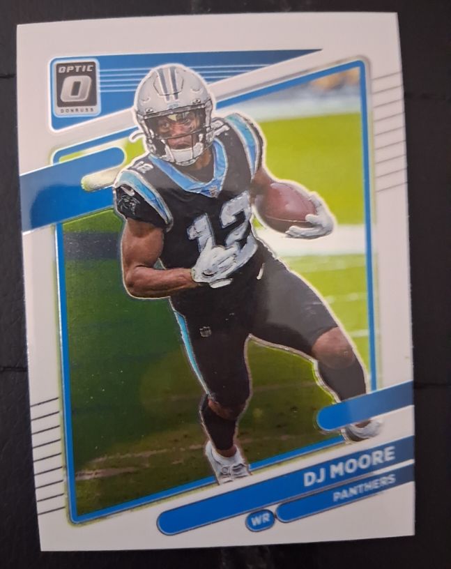 2021 Donruss Optic #157 DJ Moore — front