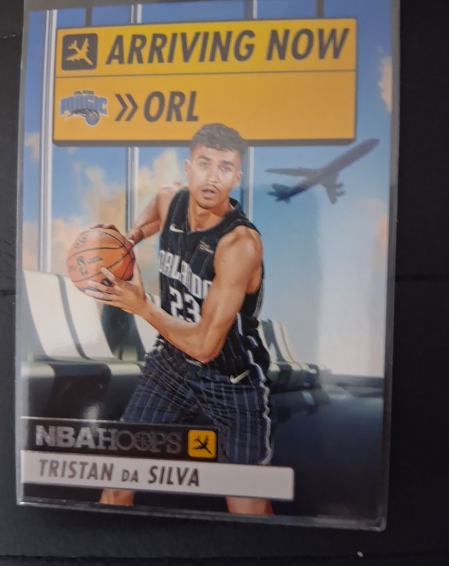 2024-25 Panini NBA Hoops Arriving Now #16 Tristan Da Silva — front