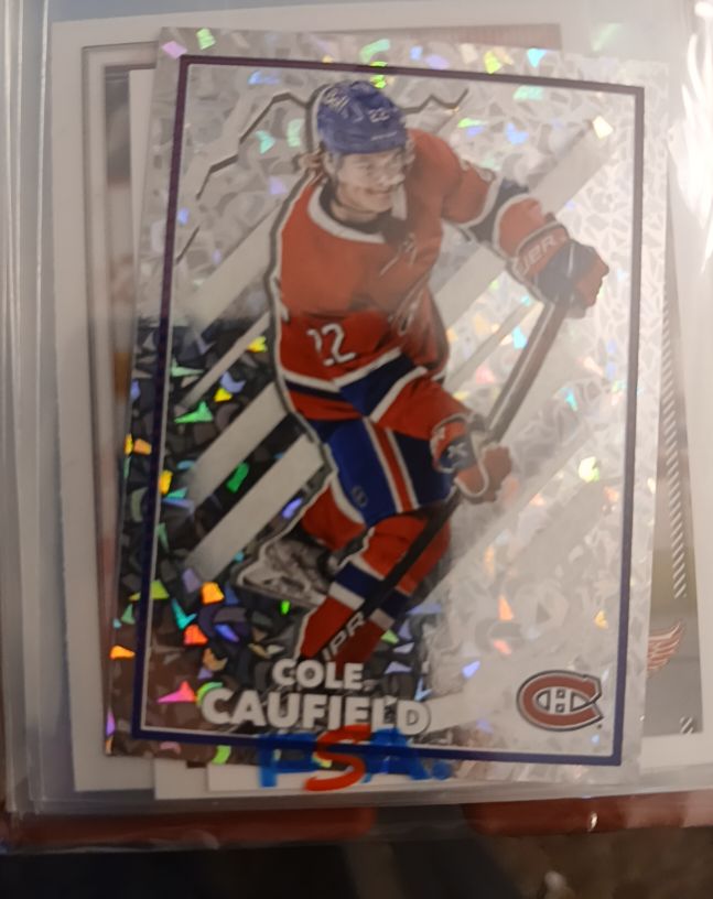 2023-24 Upper Deck O-Pee-Chee Glossy #259 Cole Caufield — front