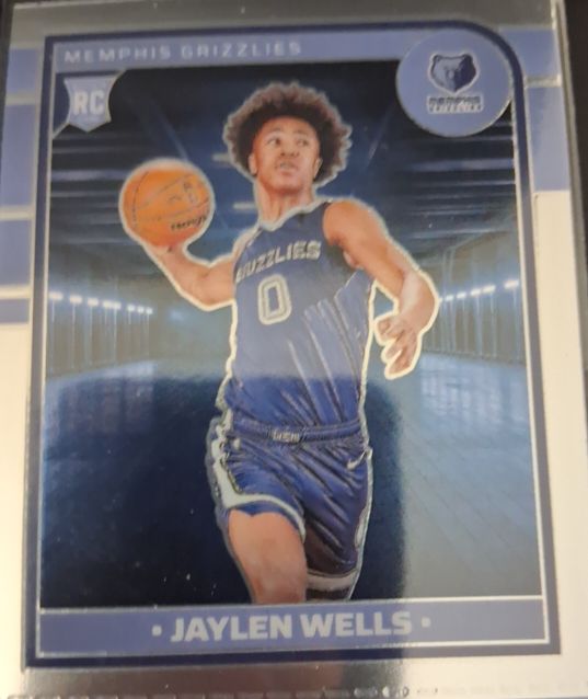2024-25 Panini NBA Hoops Premium #269 Jaylen Wells — front