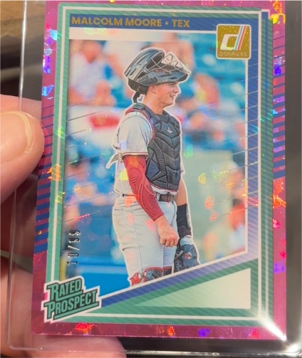 2025 Donruss #124 Malcolm Moore — front