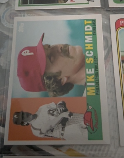 2010 Topps Vintage Legends Collection #VLC17 Mike Schmidt — front