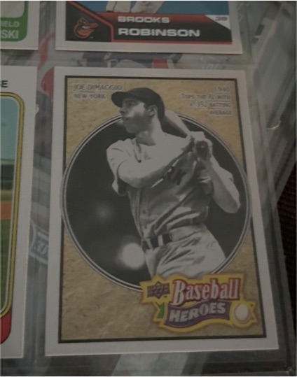 2010 Upper Deck Baseball Heroes #BH-3 Joe DiMaggio — front