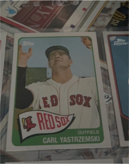 1965 Topps #300 Carl Yastrzemski — front