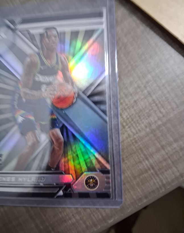 2023-24 Panini NBA Hoops Premium Stock #87 Anthony Edwards — front