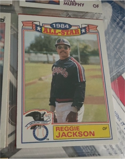 1985 Topps All-Star #19 Reggie Jackson — front