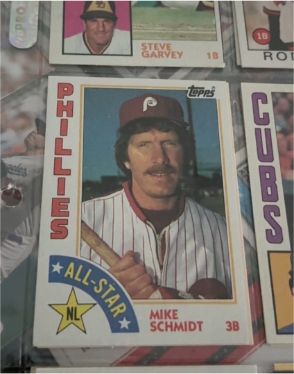 1984 Topps All-Star #388 Mike Schmidt — front