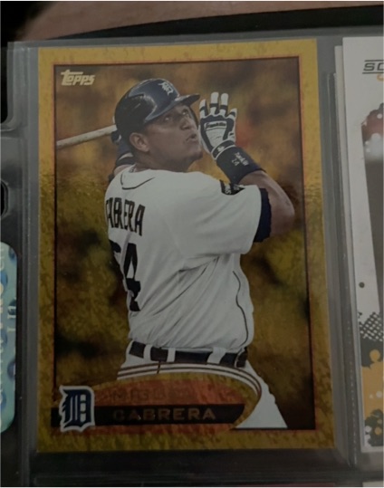 2012 Topps Gold #200 Miguel Cabrera — front