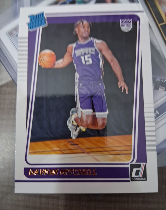 2021-22 Donruss #205 Davion Mitchell — front