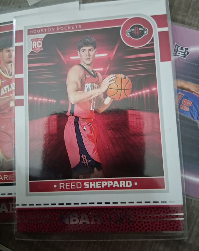 2024-25 Panini NBA Hoops #233 Reed Sheppard — front