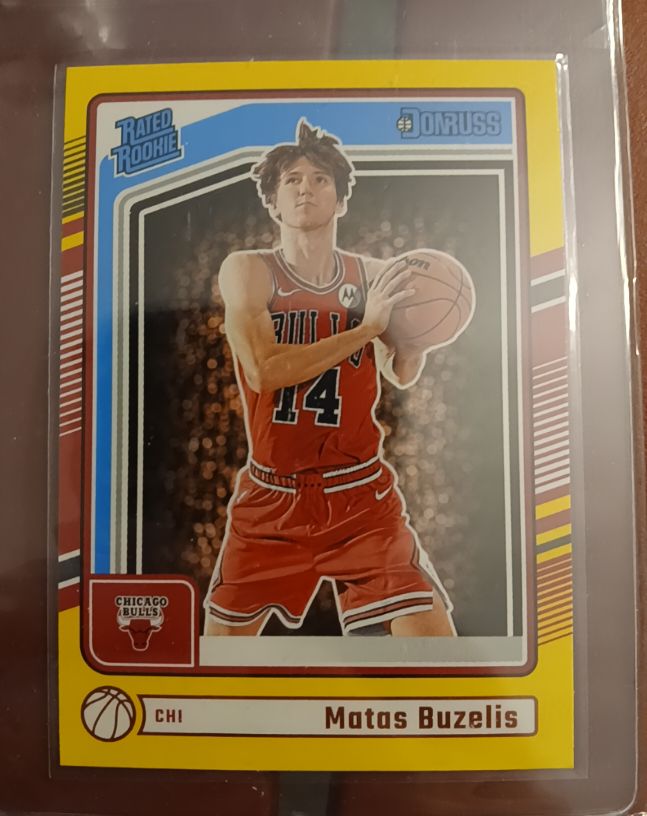 2024-25 Donruss #240 Matas Buzelis — front