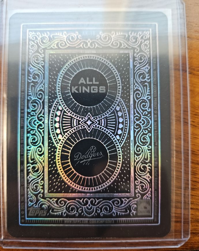 2023 Topps All Kings Dodgers Insert Card — front