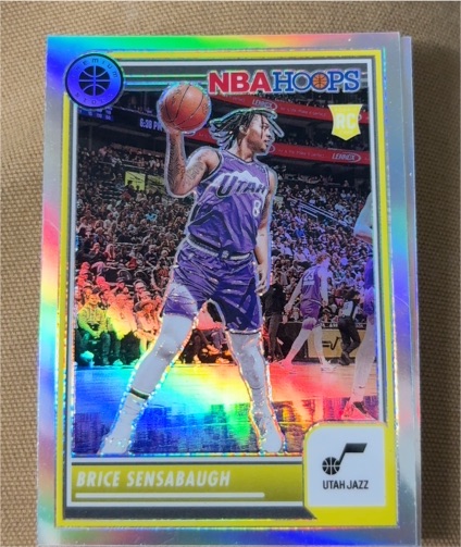 2023-24 Panini NBA Hoops Premium Stock #225 Brice Sensabaugh — front