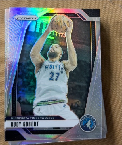 2024-25 Panini Prizm #159 Rudy Gobert — front