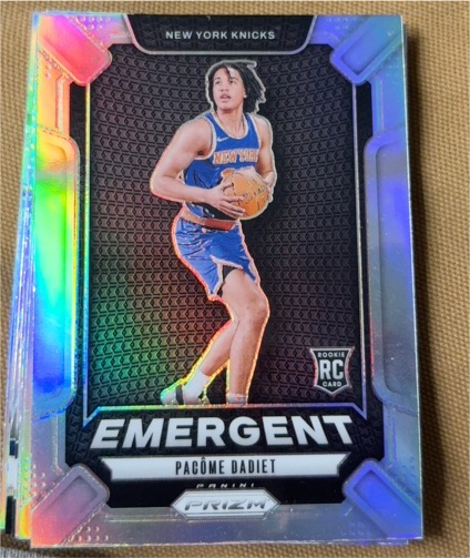 2024-25 Panini Prizm #28 Pacome Dadiet — front