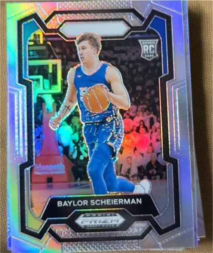 2024 Panini Prizm Draft Picks #68 Baylor Scheierman — front