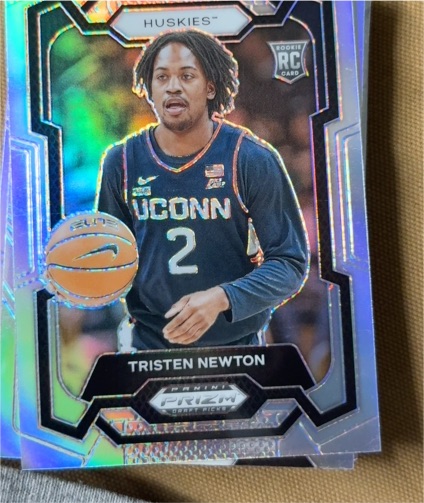 2024 Panini Prizm Draft Picks #51 Tristen Newton — front