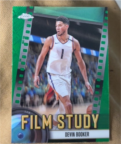 2024-25 Topps Chrome #FS-8 Devin Booker Film Study — front