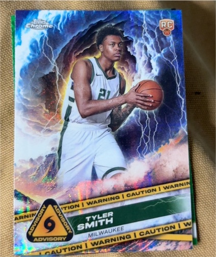 2024-25 Topps Chrome Advisory #A9 Tyler Smith — front