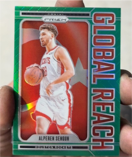 2024-25 Panini Prizm #1 Alperen Sengun Global Reach — front