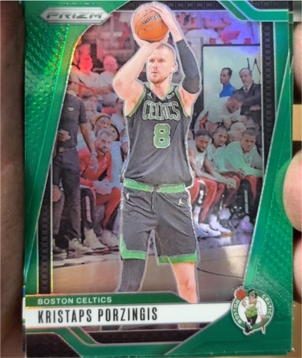 2024-25 Panini Prizm #114 Kristaps Porzingis — front