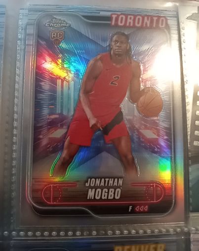 2024-25 Topps Chrome #194 Jonathan Mogbo — front