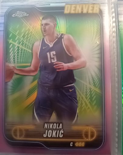 2024-25 Topps Chrome #50 Nikola Jokić — front