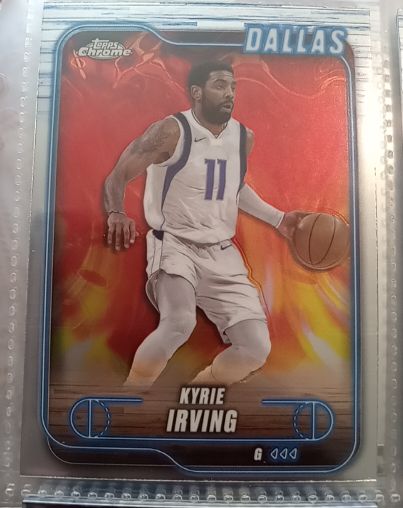 2024-25 Topps Chrome #117 Kyrie Irving — front