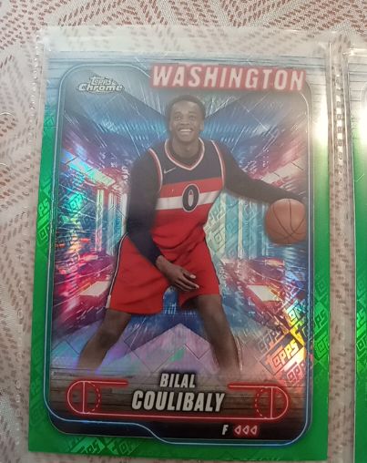 2024-25 Topps Chrome #11 Bilal Coulibaly — front
