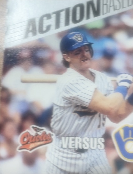 1993 Triple Play Action #16 Robin Yount — front