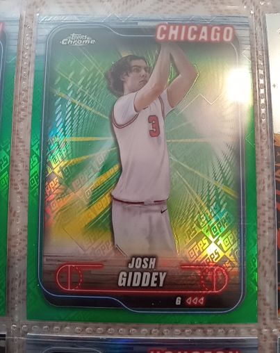 2024-25 Topps Chrome #76 Josh Giddey — front
