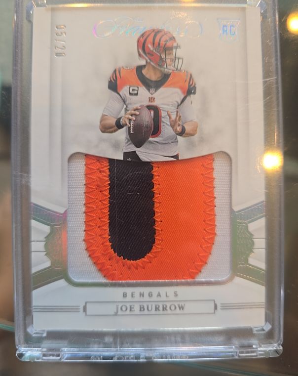 2022 Panini National Treasures #57 Joe Burrow — front