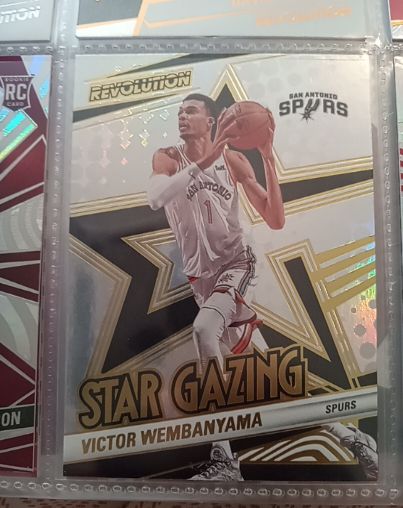 2024-25 Panini Revolution #23 Victor Wembanyama Star Gazing — front