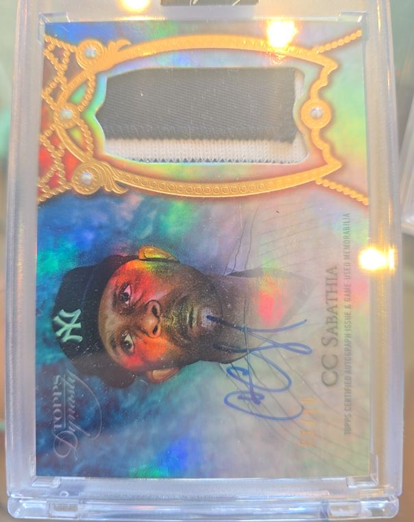 2022 Topps Dynasty #DAP-CSA4 CC Sabathia — front