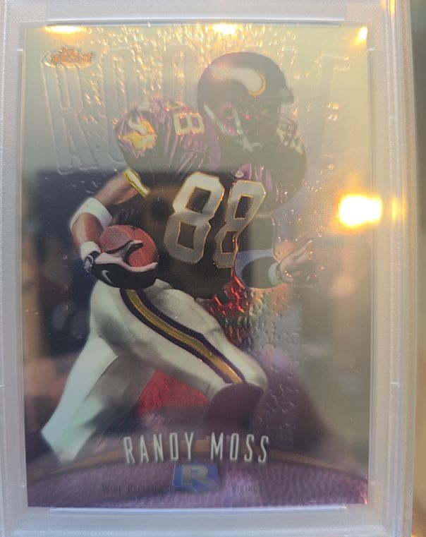 1998 Topps Finest #135 Randy Moss — front