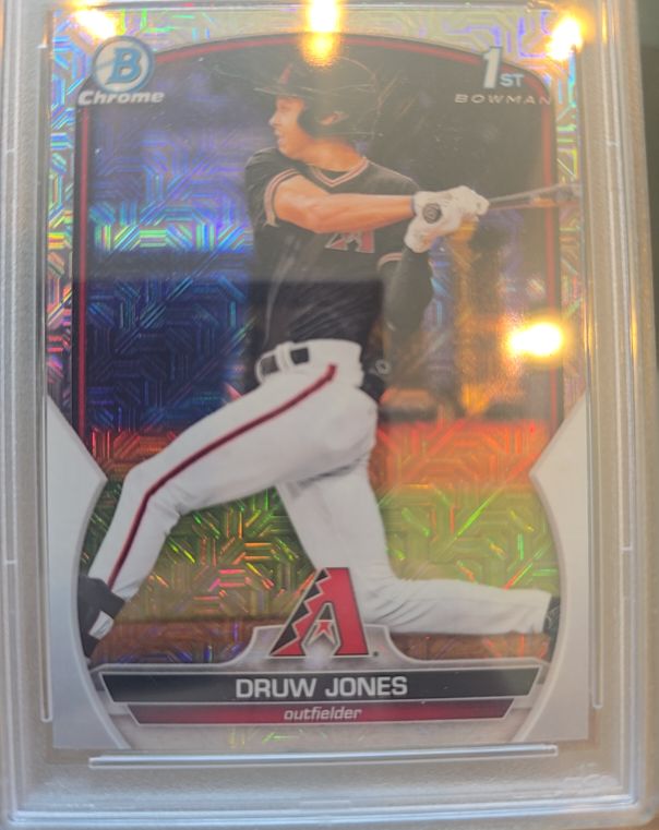 2023 Bowman Chrome #BCP-25 Druw Jones — front