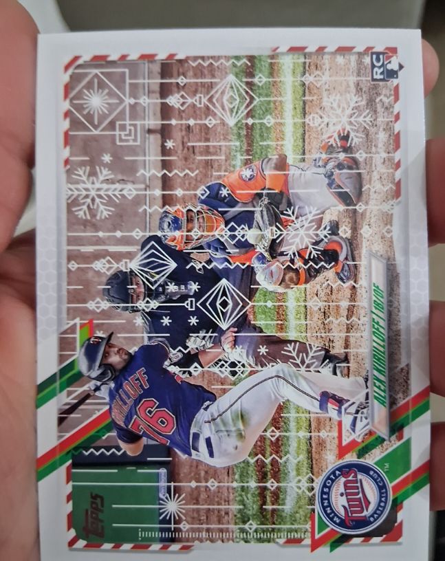 2021 Topps Holiday #HW76 Alex Kirilloff — front