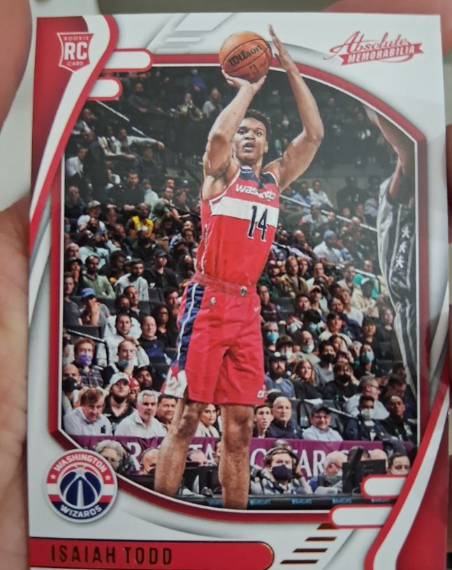 2021-22 Panini Chronicles Absolute #226 Isaiah Todd — front