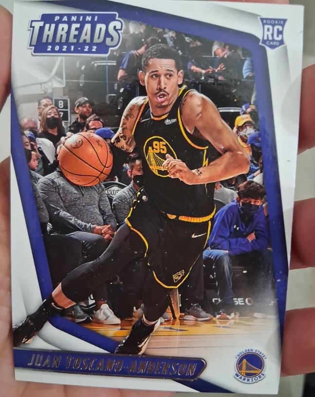 2021-22 Panini Chronicles Threads #93 Juan Toscano-Anderson — front
