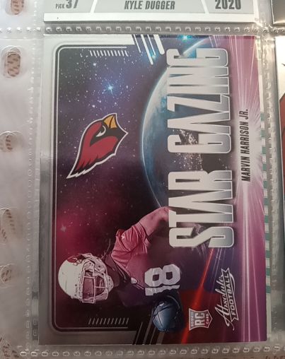 2024 Panini Absolute #SG-MHJ Marvin Harrison Jr. Star Gazing — front