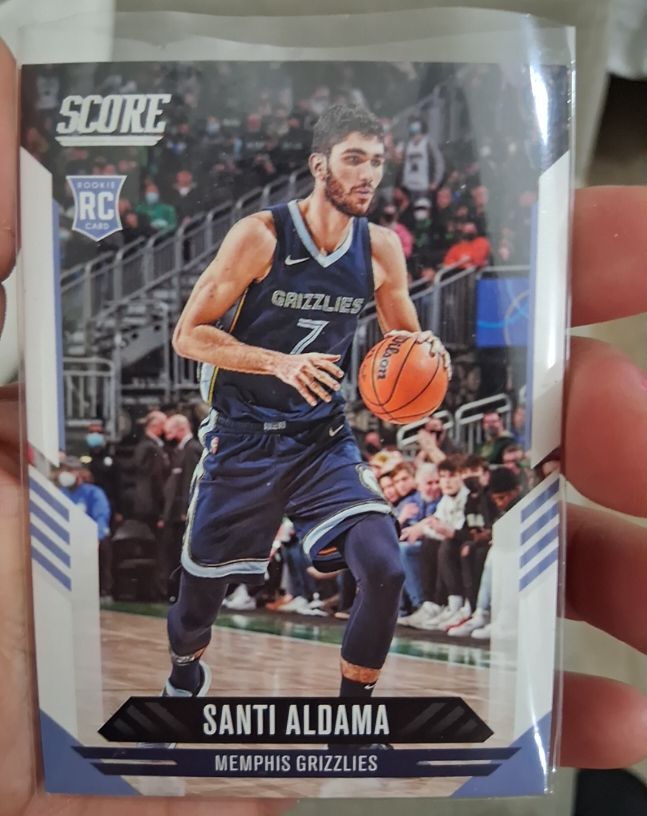 2021-22 Panini Chronicles Score #141 Santi Aldama — front
