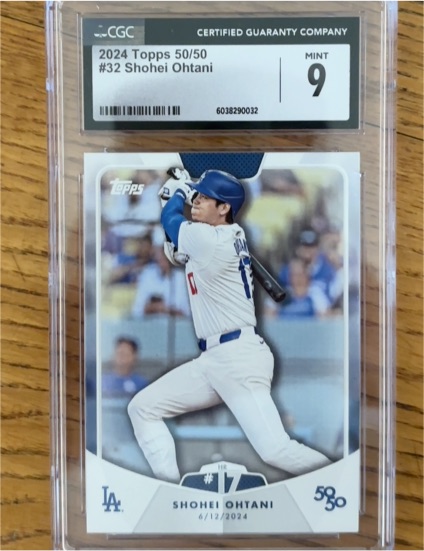 2024 Topps 50/50 #32 Shohei Ohtani — front