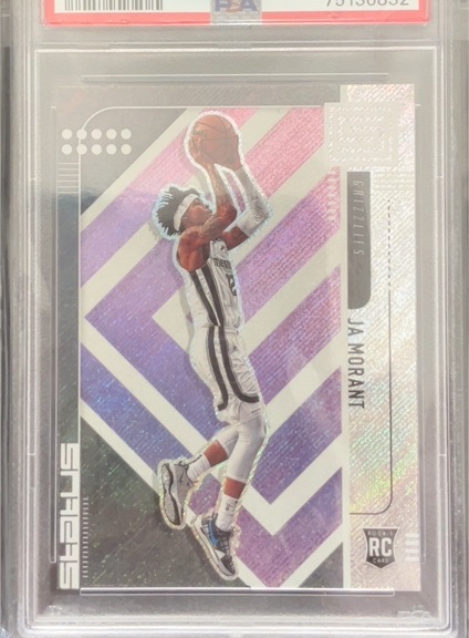 2019-20 Panini Status #28 Ja Morant Rookie Card — front