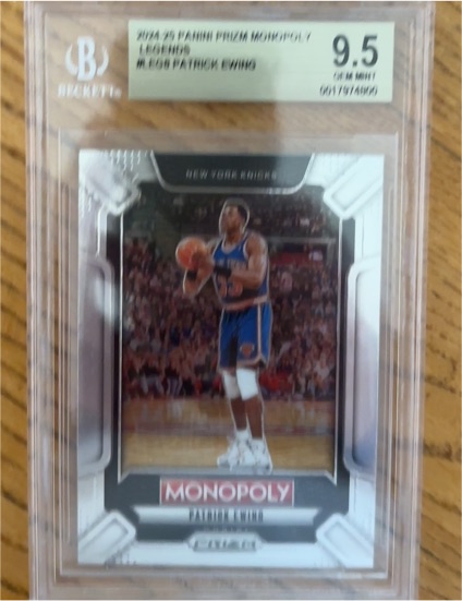 2024-25 Panini Prizm Monopoly Legends #LEG8 Patrick Ewing — front