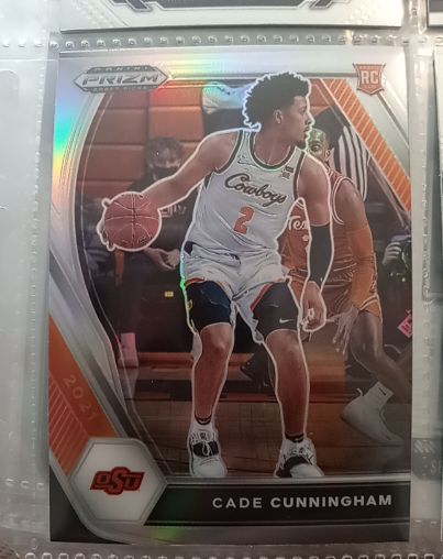 2021-22 Panini Prizm Draft Picks #1 Cade Cunningham — front