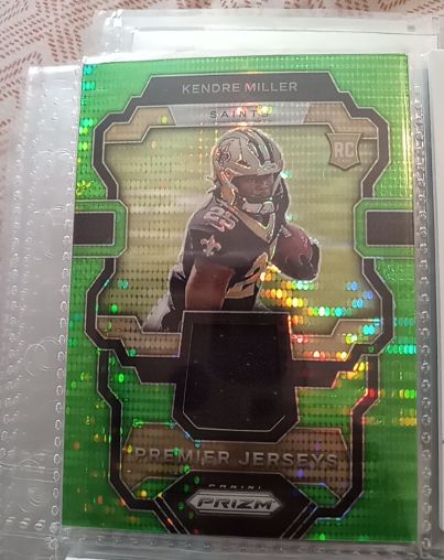 2023 Panini Prizm #PJ-KM Kendre Miller Premier Jerseys — front