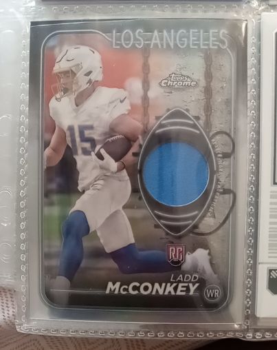 2024 Topps Chrome #CRR-LMC Ladd McConkey — front