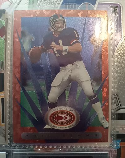 1999 Donruss Preferred QBC #40 Phil Simms — front