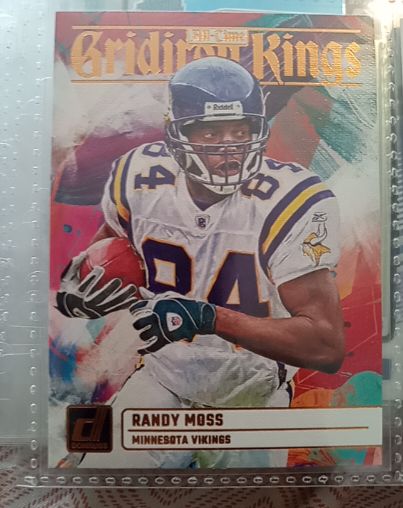 2023 Panini Donruss All-Time Gridiron Kings #ATG-10 Randy Moss — front