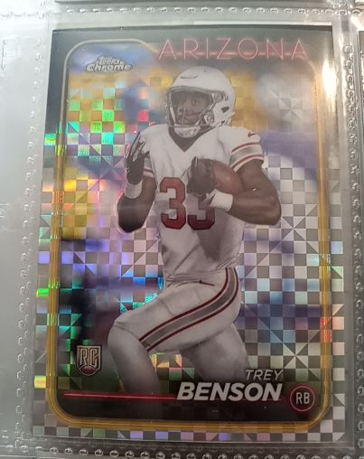 2024 Topps Chrome #214 Trey Benson — front